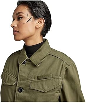 G-STAR RAW Men's Worker Overshirt Jacket, Green (Shadow Olive C900